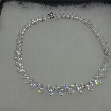 Vintage Silver Tennis Bracelet