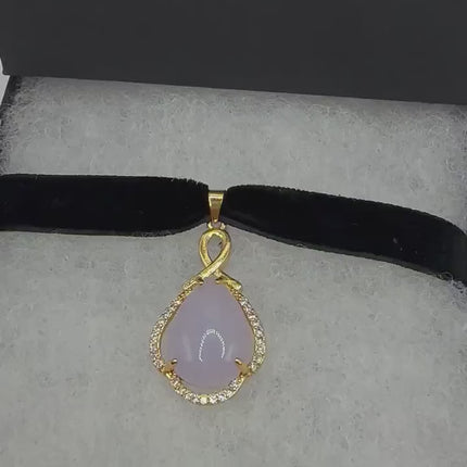 Vintage Pendant Choker Necklace