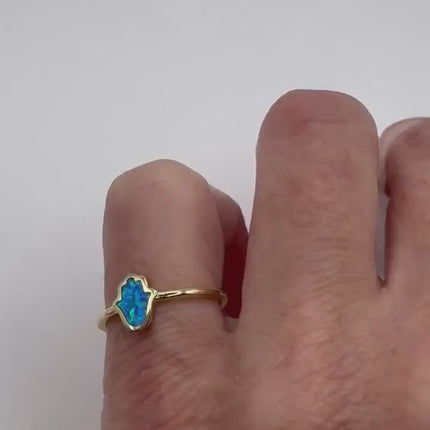 Vintage Fire Opal Tiny Stacking Promise Ring - 925 Sterling Silver Band Minimalist Jewelry for Prom Wedding or Everyday Ring